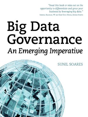 cover image of Big Data Governance